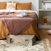 Set of 3 Large Semi Rigid Vacuum Storage Boxes