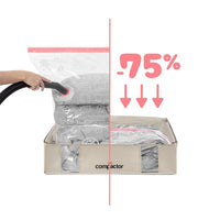 Set of 3 Large Semi Rigid Vacuum Storage Boxes