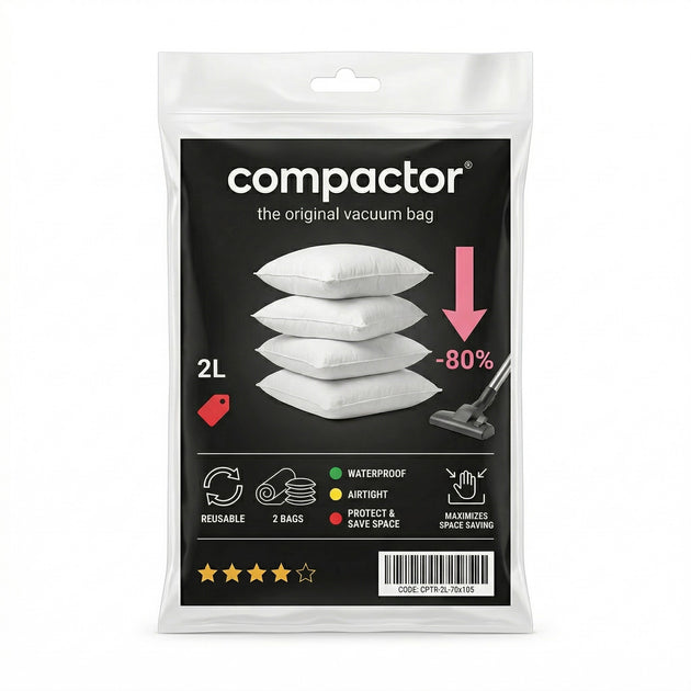 Set of 2 Medium Vacuum Bags