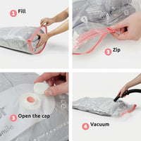 Set of 2 Large Vacuum Compression Bags