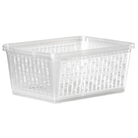 Pack of 2 - Large Plastic Handy Tidy Baskets
