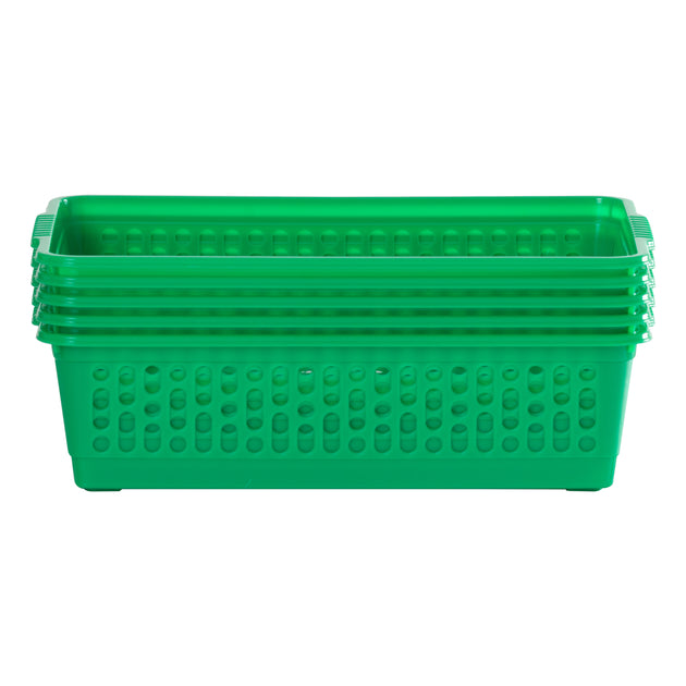 Pack of 5 - Small Plastic Handy Tidy Baskets