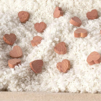 Pack of 15 Cedar Wood Moth Repellent Hearts