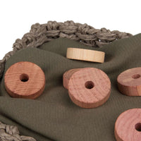 Pack of 6 Cedar Wood Moth Repellent Rings