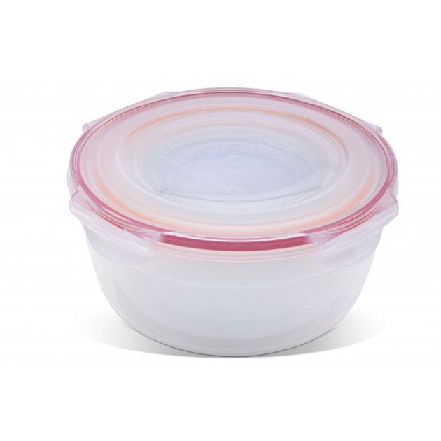Lock & Lock Nestable 5 Piece Round Plastic Container Set
