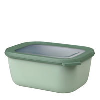 Mepal Cirqula Rectangular Freezer Box Nordic Sage