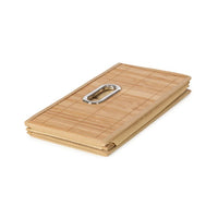 Medium Collapsible Bamboo Style Basket