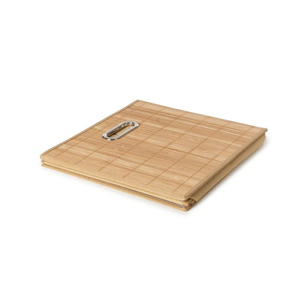 Large Collapsible Bamboo Style Basket