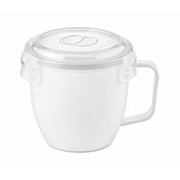 Hobby Life Microwave Soup Warming Cup White