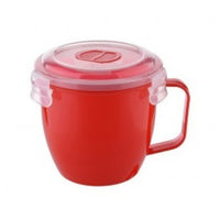 Hobby Life Microwave Soup Warming Cup Red