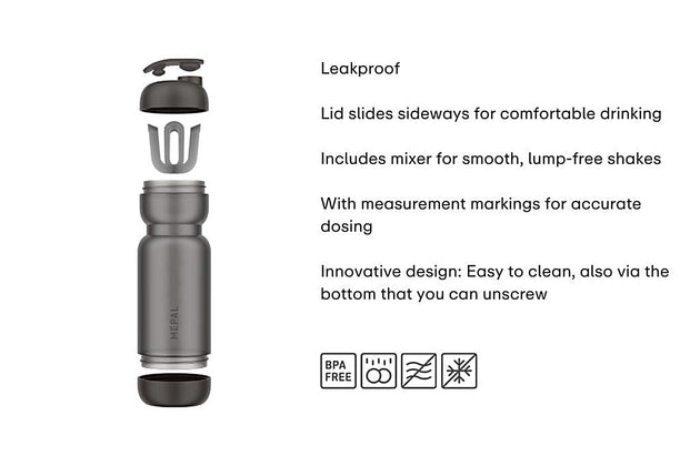 Mepal Shaker 800ml Sports Bottle