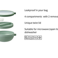 Mepal Vita Bento Lunch Bowl Ø207mm
