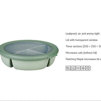 Mepal Cirqula 3-Compartment Freezer Bento Bowl