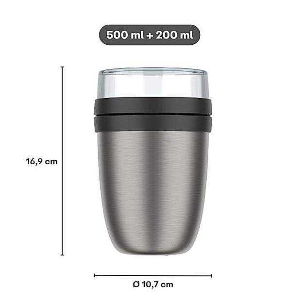 Ellipse Insulated Lunch Pot Ø107mm