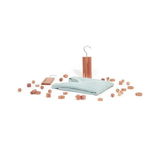 Pack of 34 Cedar Wood Moth Repellent Accessories