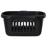 Wham Casa Easy-Carry Plastic Hipster Laundry Basket Midnight