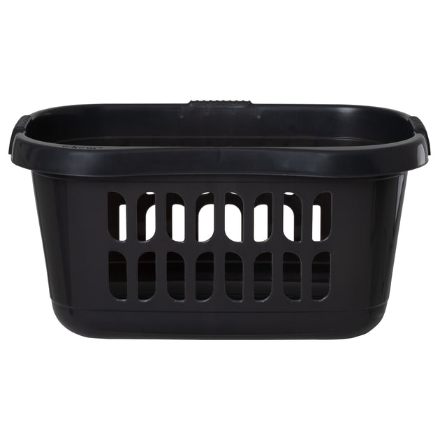 Wham Casa Easy-Carry Plastic Hipster Laundry Basket Midnight
